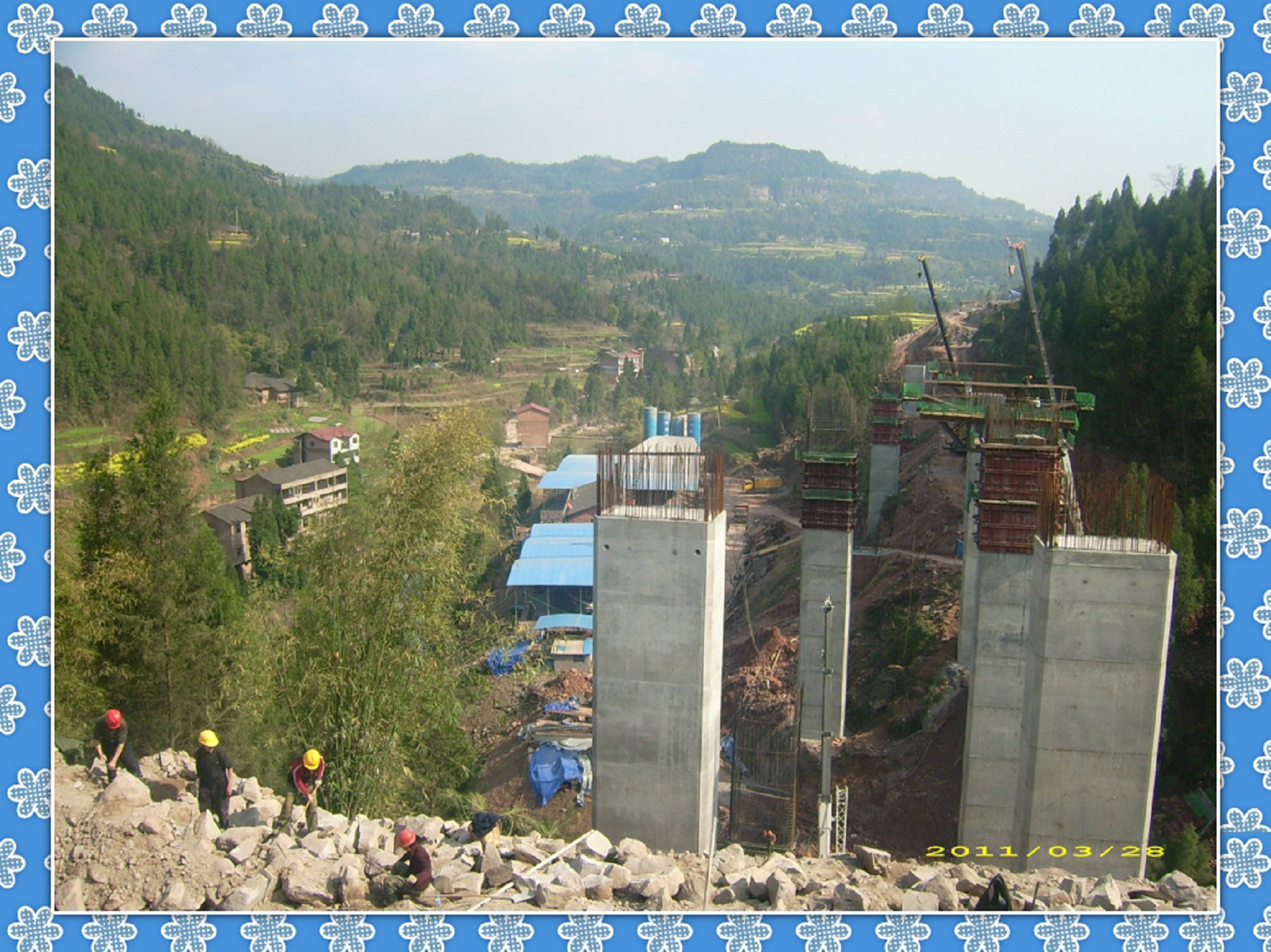 春天里的达巴高速公路建设(18p) - 平昌论坛 - 四