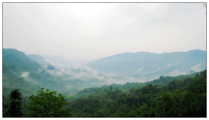 成都近郊游之花水湾千佛山