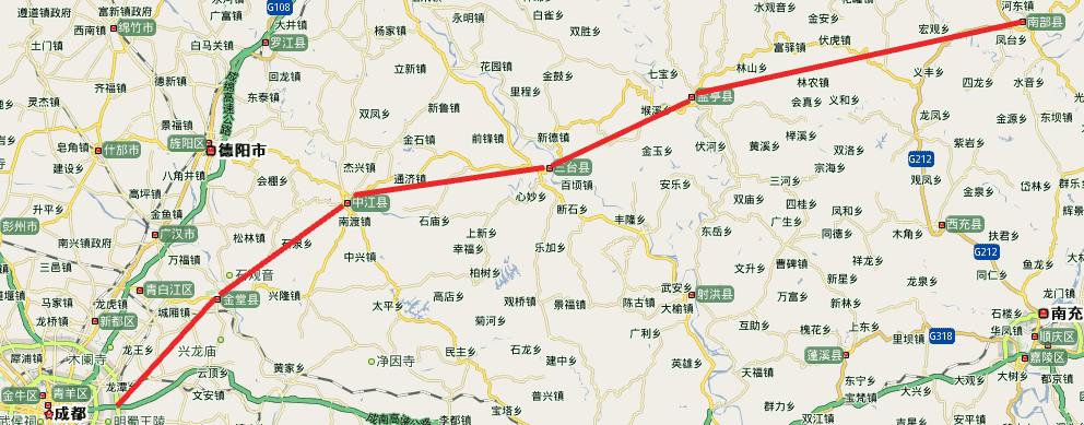 四川:成德南高速公路年底通车(图)