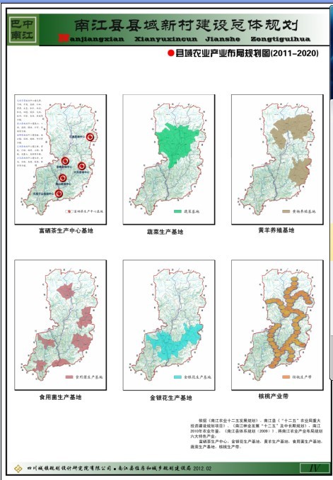 《南江县县域新村总体规划》公示