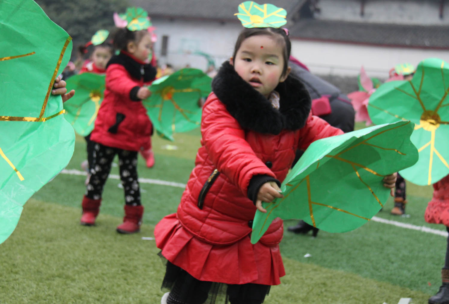 春场坝幼儿园载歌载舞庆元旦 - 南江论坛 - 四川