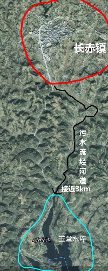 长赤镇:污水横流的河道臭气熏天,玉堂水库成"污水处理厂"(环保局已