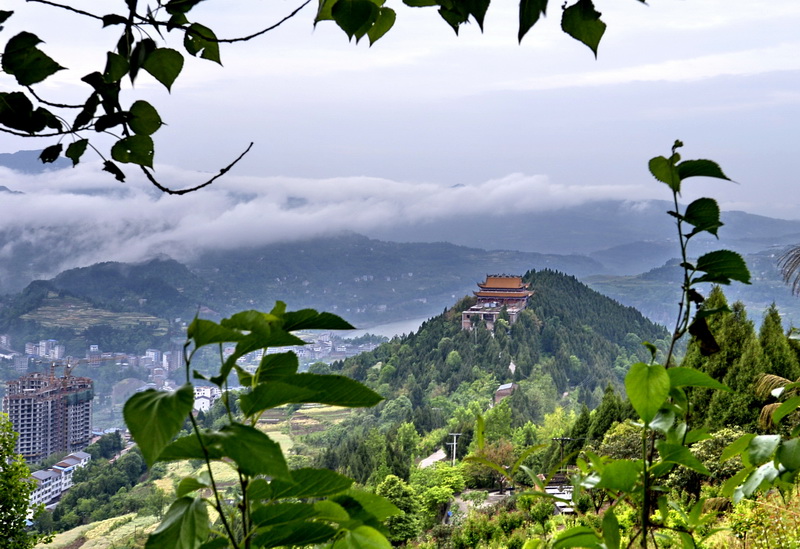 平昌佛头山风光