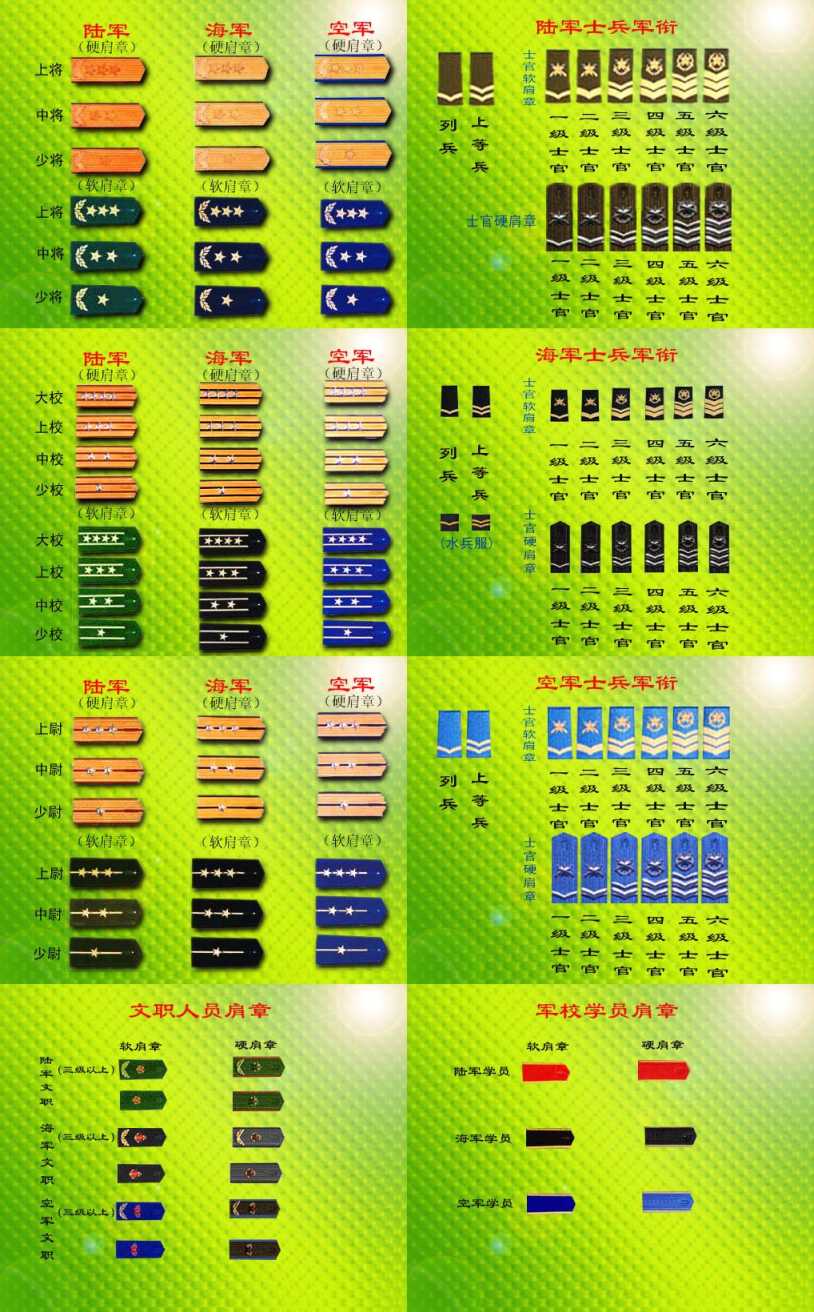 正是征兵期间----------一点部队军种标志图