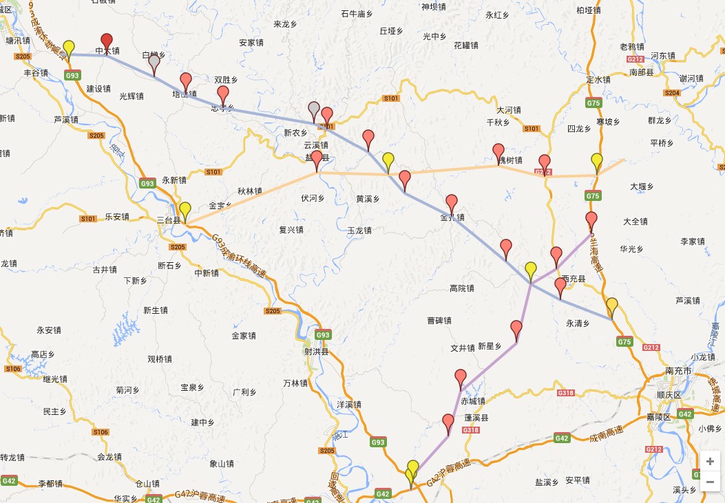 遂广高速公路线路图,遂广高速公路地图,遂广高速 ...