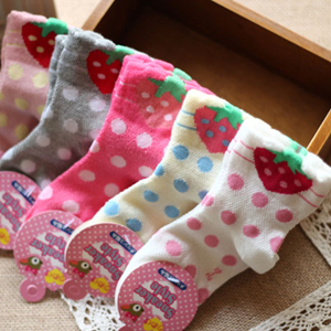 精品童袜 春夏季节 赶快带您的宝宝挑几双可爱