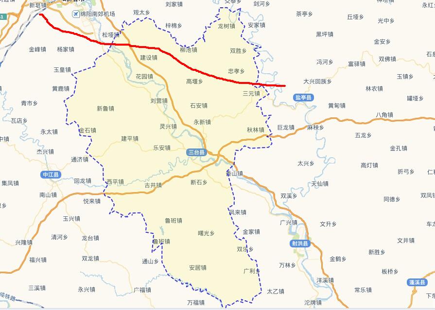 四川高速最多县-蓬溪县
