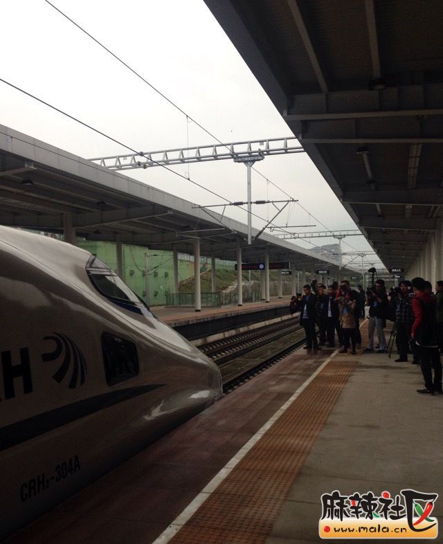 高铁来了--从德阳到成都今天只用了18分钟!-德