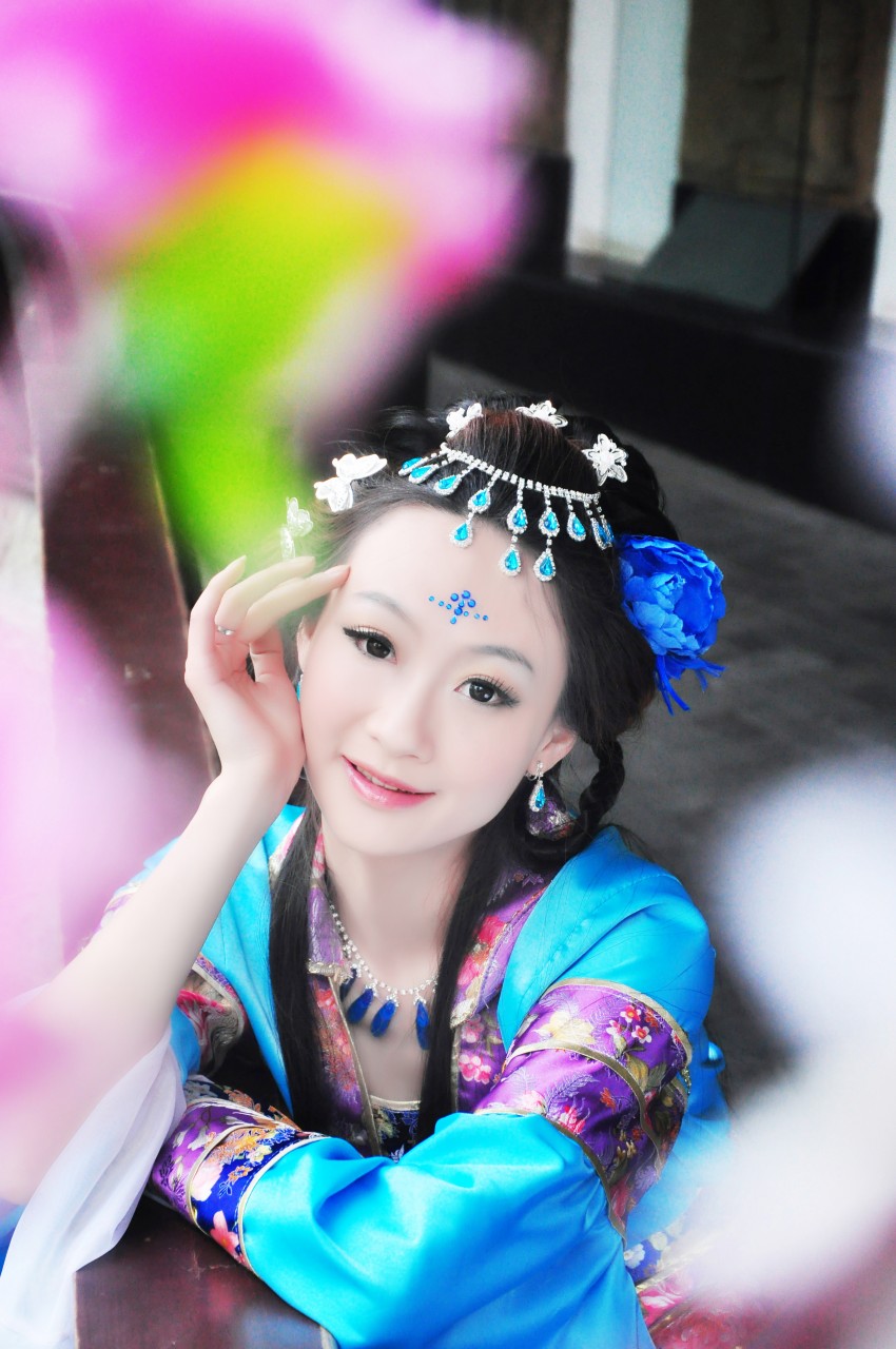 锦里穿越古装美女摄影大片