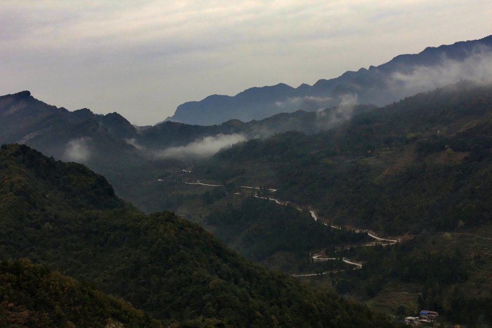 旺苍汶水至燕子乡 沿途风光