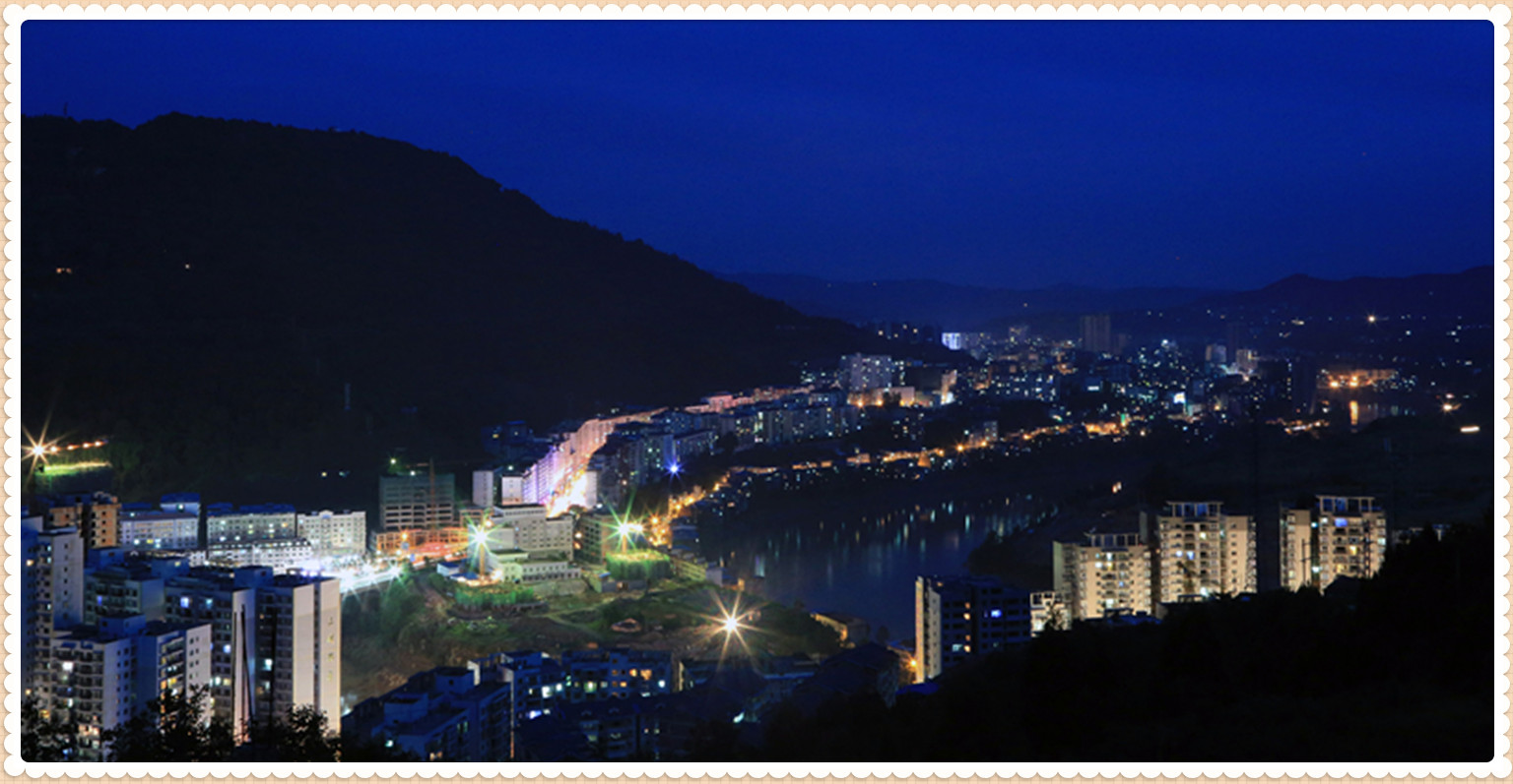 平昌夜景