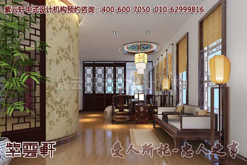 新中式公装店面装修设计案例—营造优雅环境