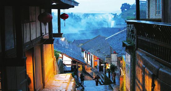 蓬安周子古镇:老街,老店和老屋