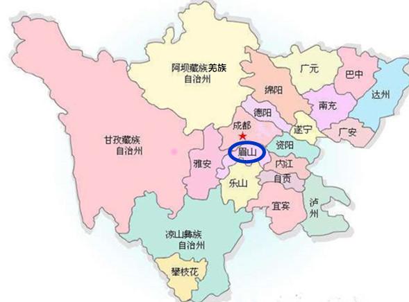 四川一个辖县人口悬殊高达10倍的市图片