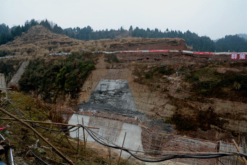 春节去看看营山重点工程金鸡沟水库建设的咋样了?