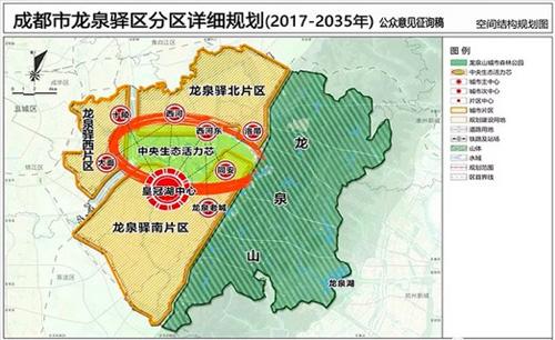 图据成都市龙泉驿区分区详细规划(2017-2035年)公众意见征询稿.