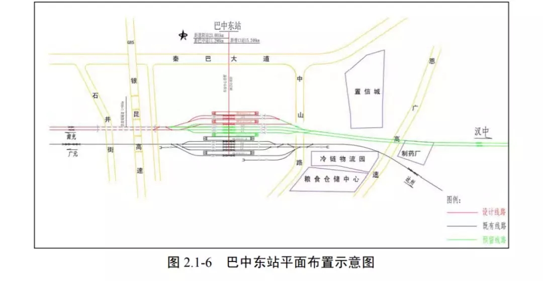 巴中东站为巴达铁路的客货运站,但目前仅办理货运作业.