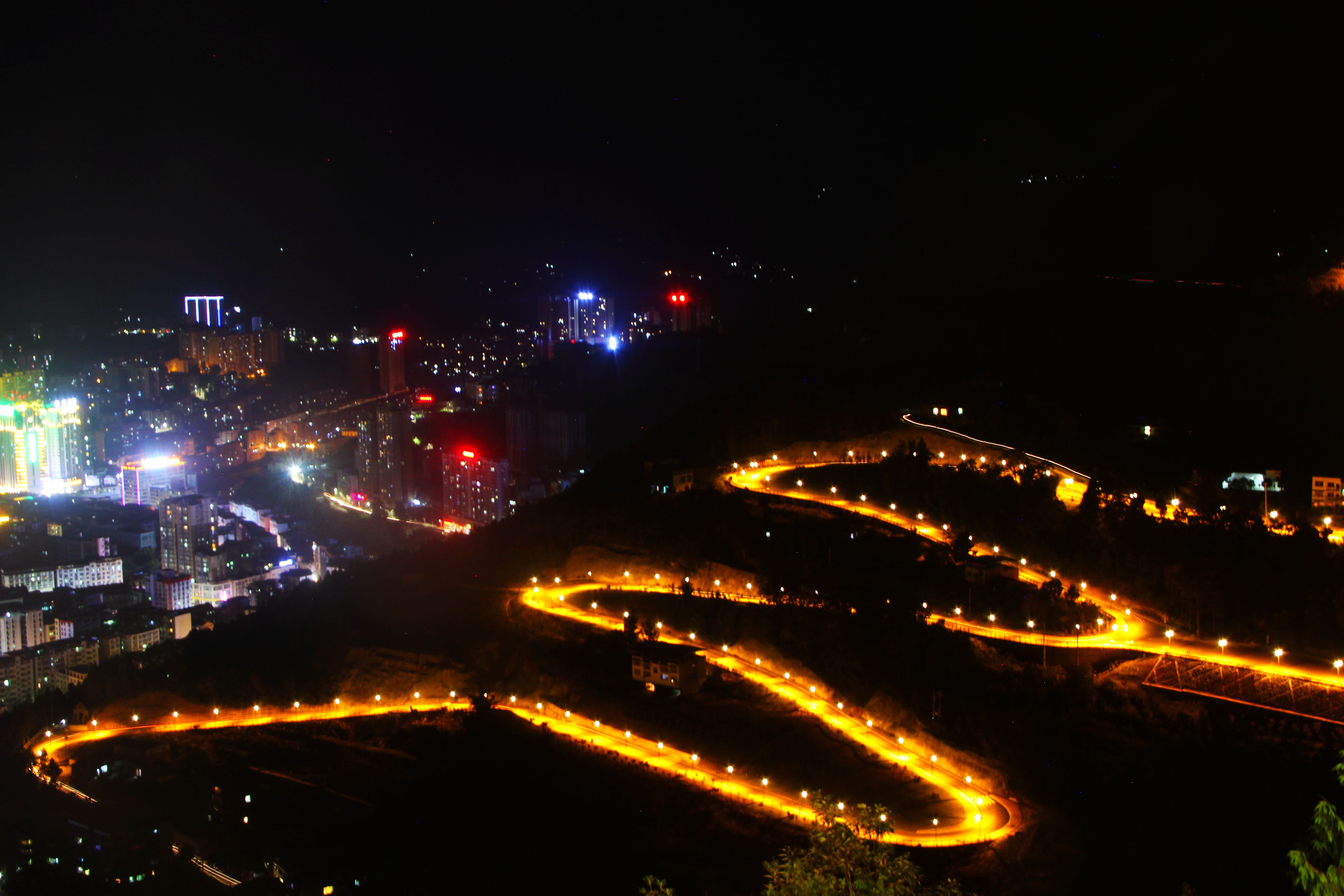 通江夜景