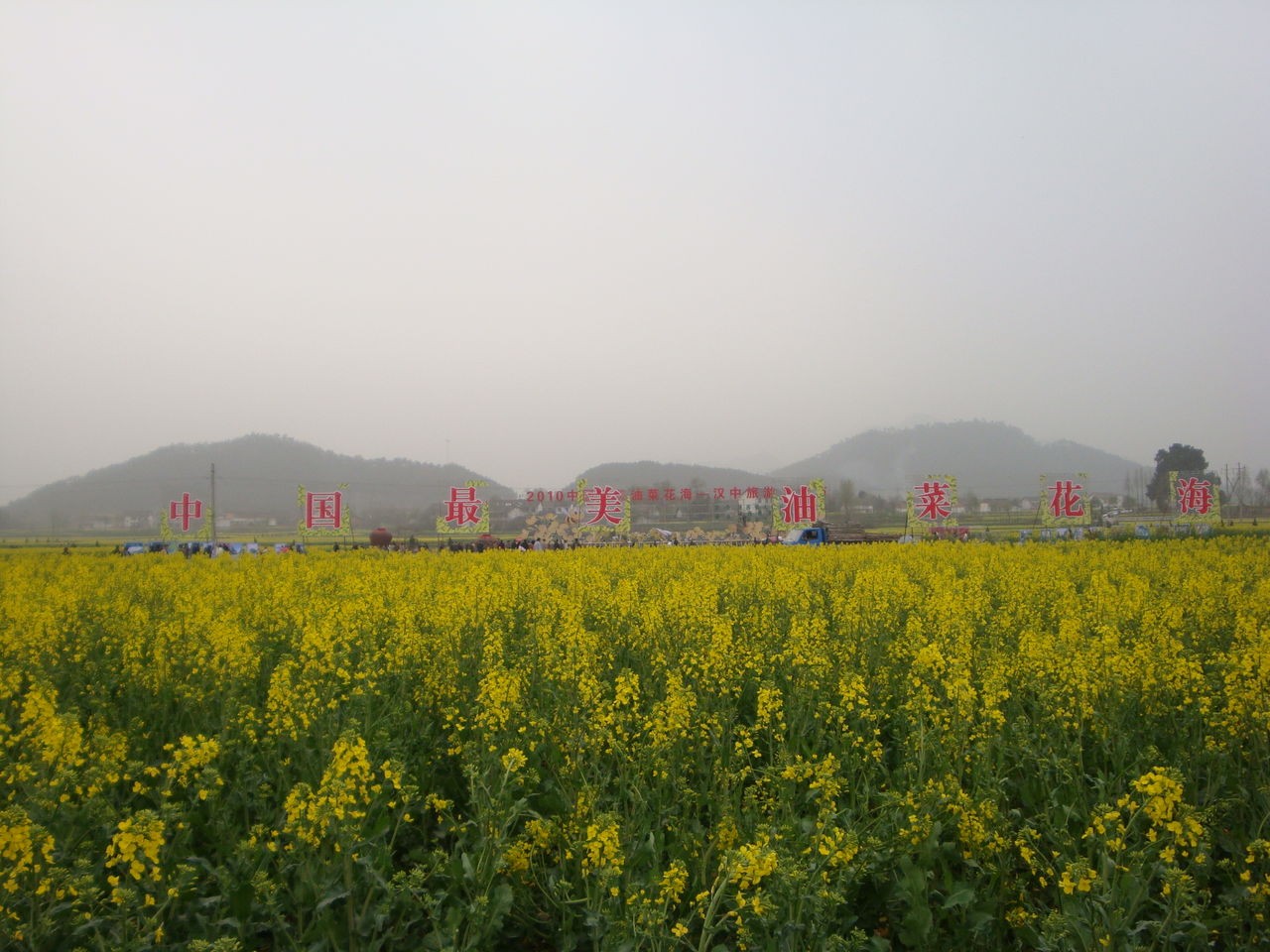 中国最美油菜花海旅游文化节开幕前日见闻