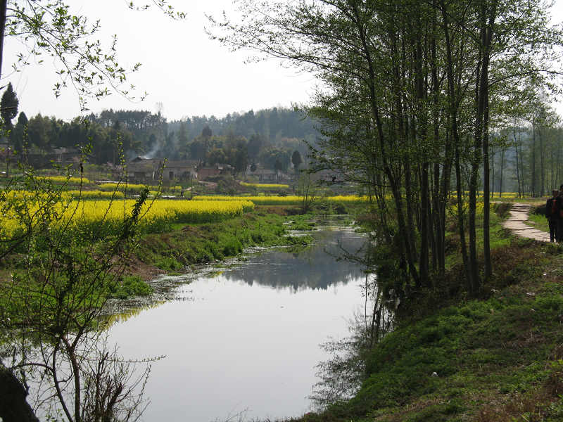 长赤坝的坝坝景色,蕴含浓浓的亲切