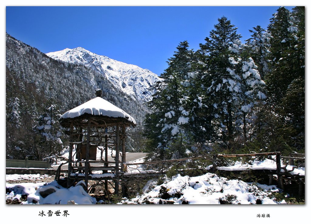 冰雪世界—康定木格措雪景-麻辣摄影-麻辣社区-四川论坛