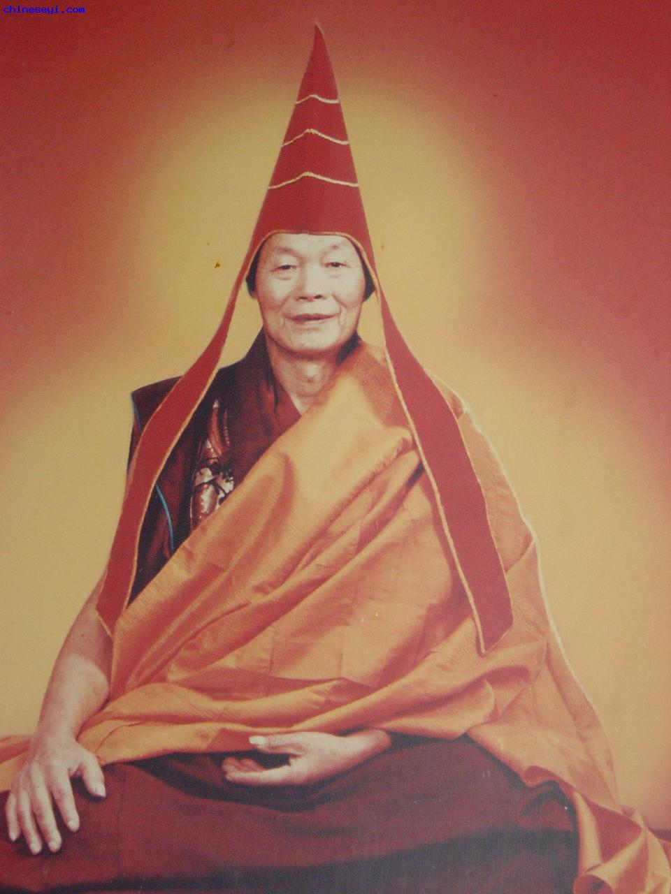 贴图巴中籍名人惟印活佛