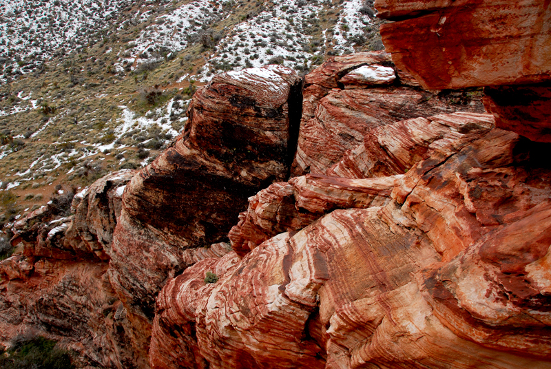红石岩峡谷离拉斯维加斯最近的国家公园