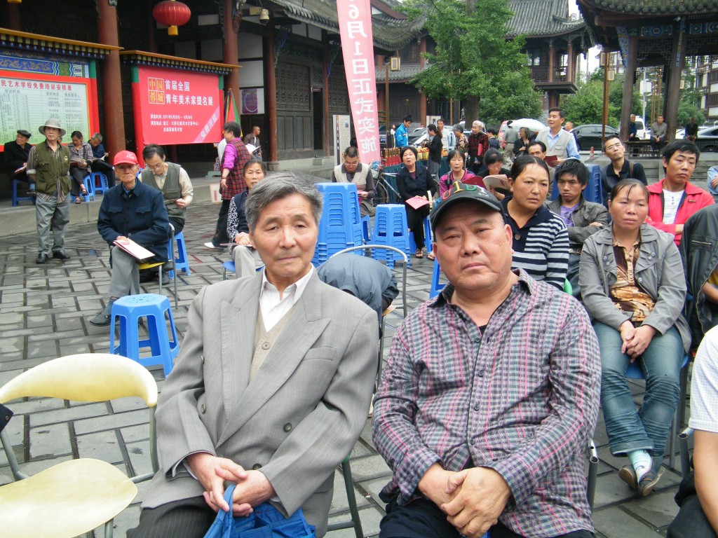 今天20110530溫江川劇國際非遺節演出