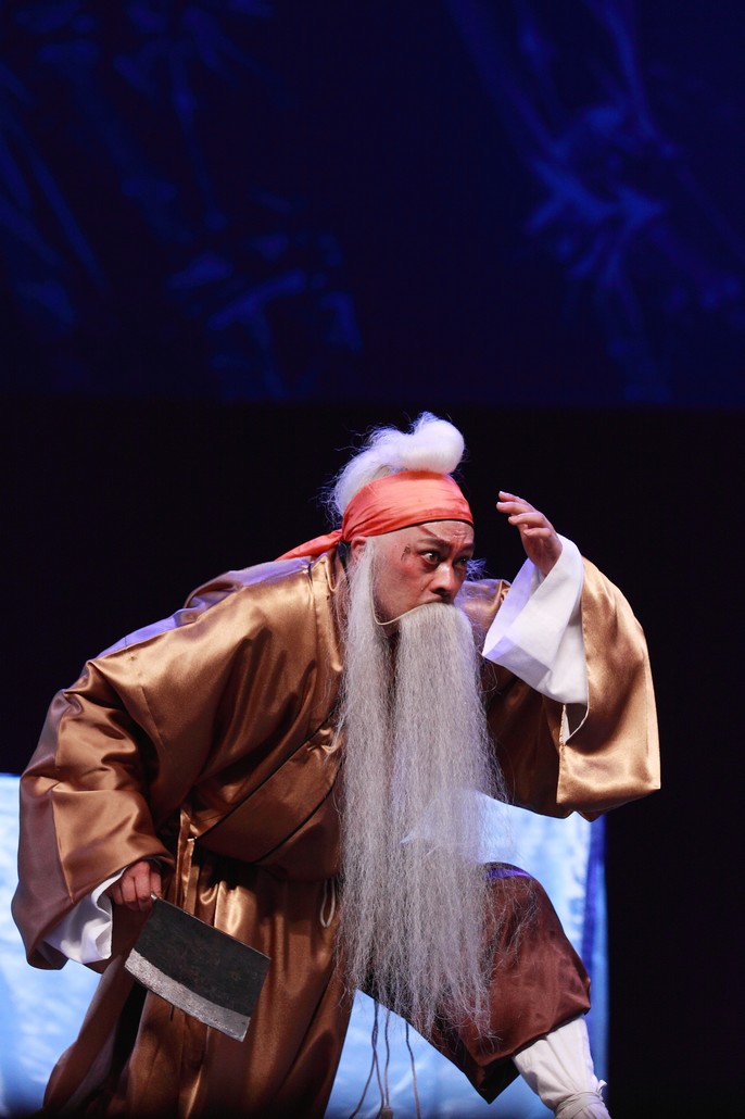 梅花奖参赛剧目《卖画拍门》(川剧.胡琴)剧照