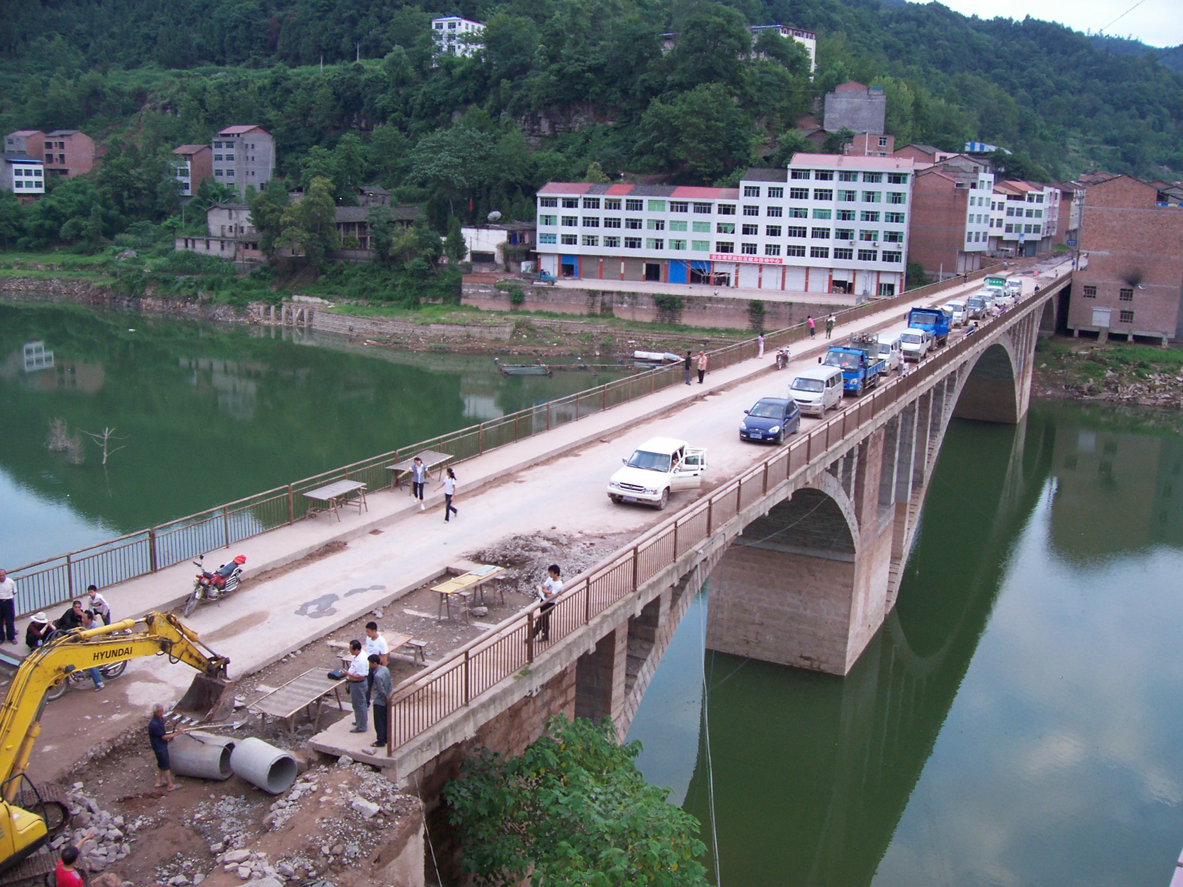 平昌县云台镇老官庙社区如火如荼的街道建设图-麻辣杂谈-四川论坛-麻