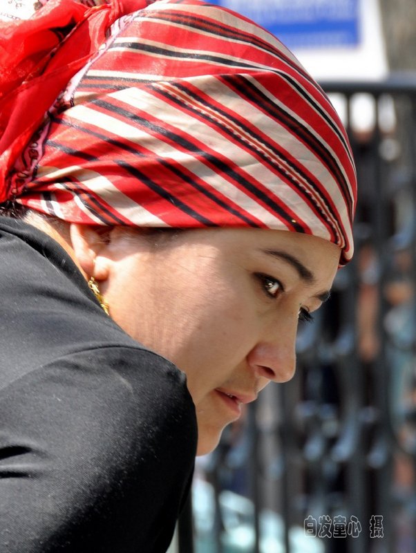 新疆行人物抓拍