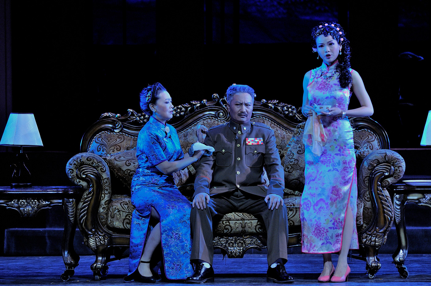 大型现代川剧杨汉秀剧照