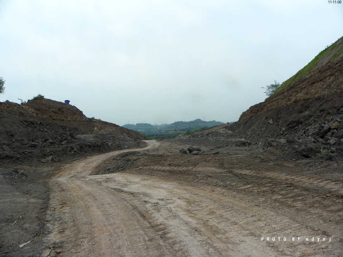 徒步:城西工業園-巨騰二期-內遂高速白馬立交橋-內江論壇-四川論壇