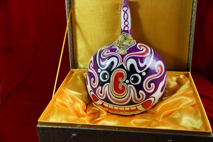 徐德贵网名上手师的戏曲脸谱画