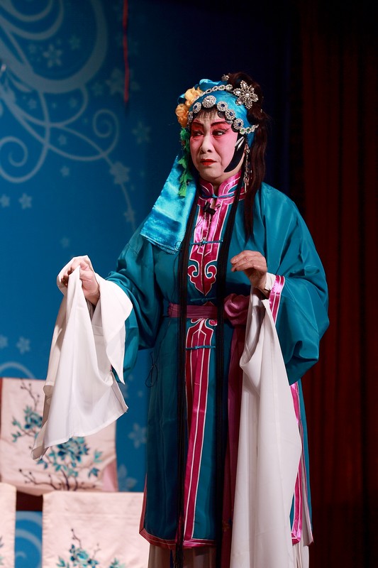 成都文斌川剧团在文化宫演出折子戏 《探窑》