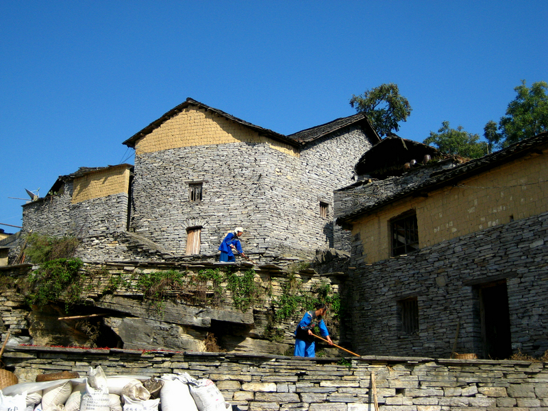 古老村寨的又一块处女地——湘西老洞苗寨