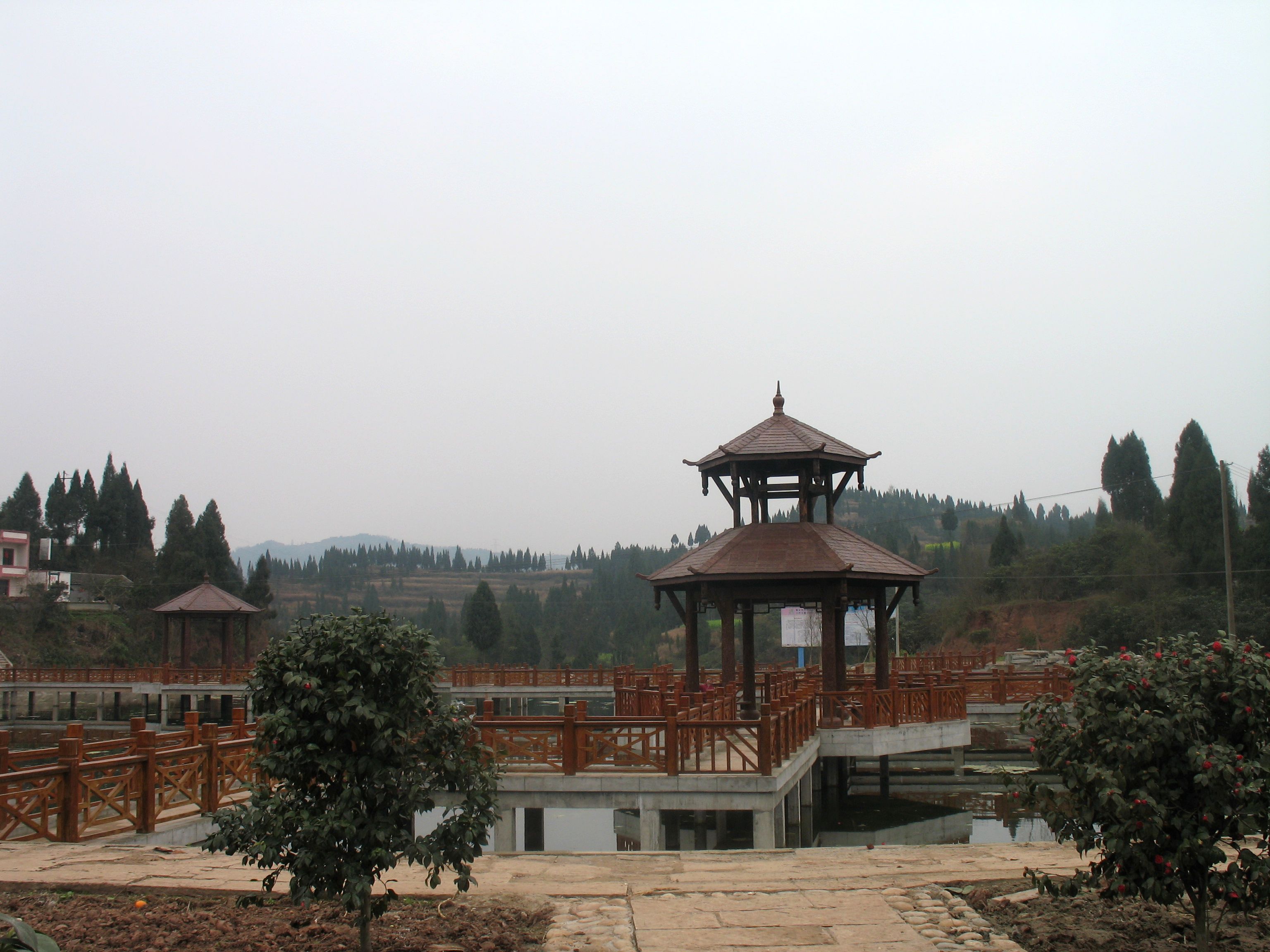 霸天带你先探桃花村,多修了很多景点-蓬安论坛-四川论坛-麻辣社区