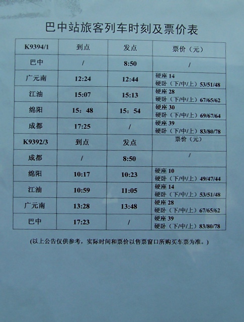 69 南江论坛 69 客运开通前走进巴中火车站   楼主