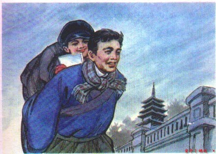 泛黄的记忆,80年代小学语文课本插图