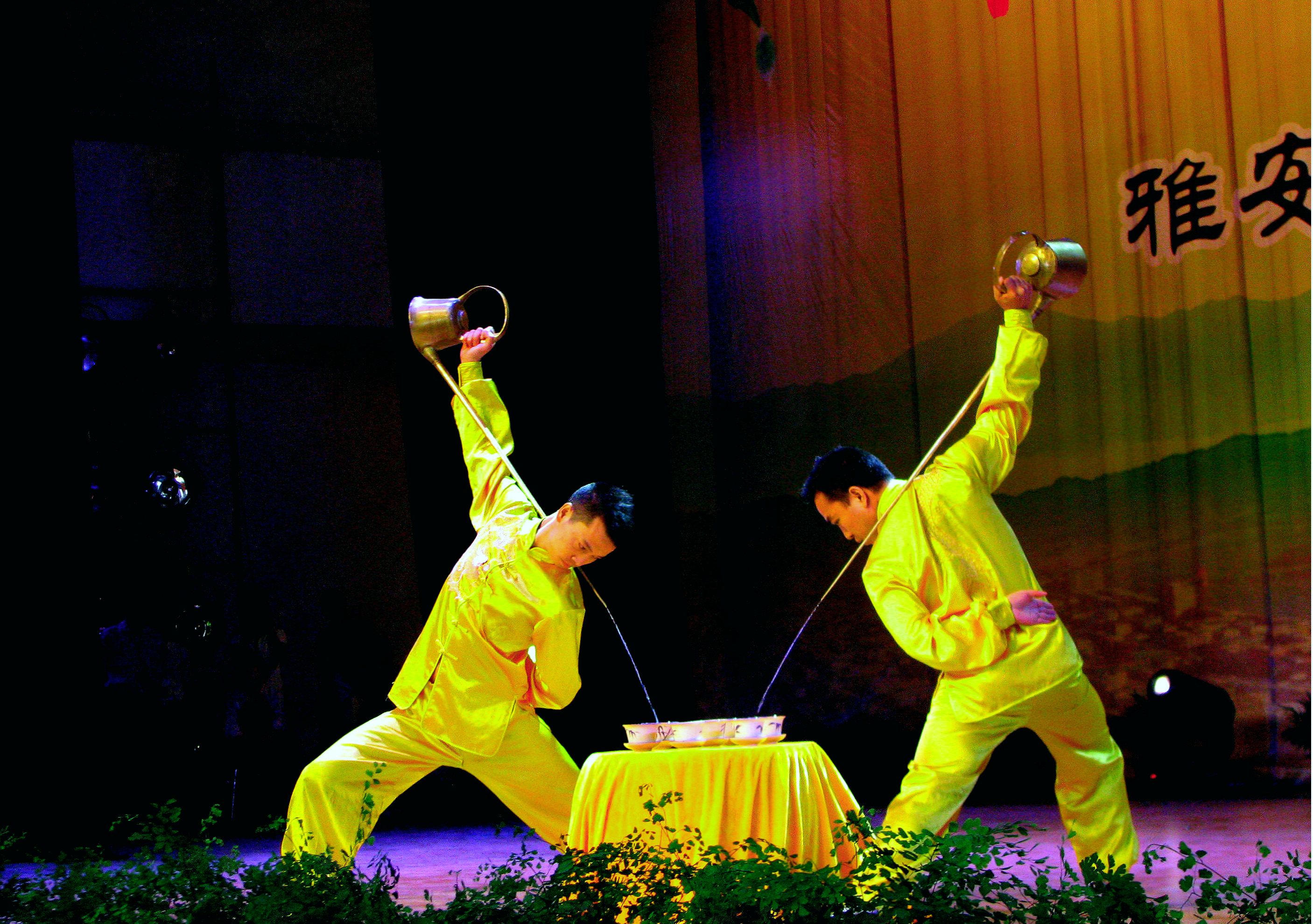 雨城区青衣江杯斗茶大赛上的茶艺-四川旅游景区论坛-四川论坛-麻辣