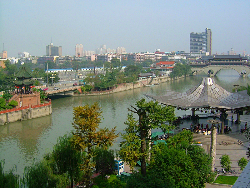 魅力成都—合江亭美景九年变迁之2003