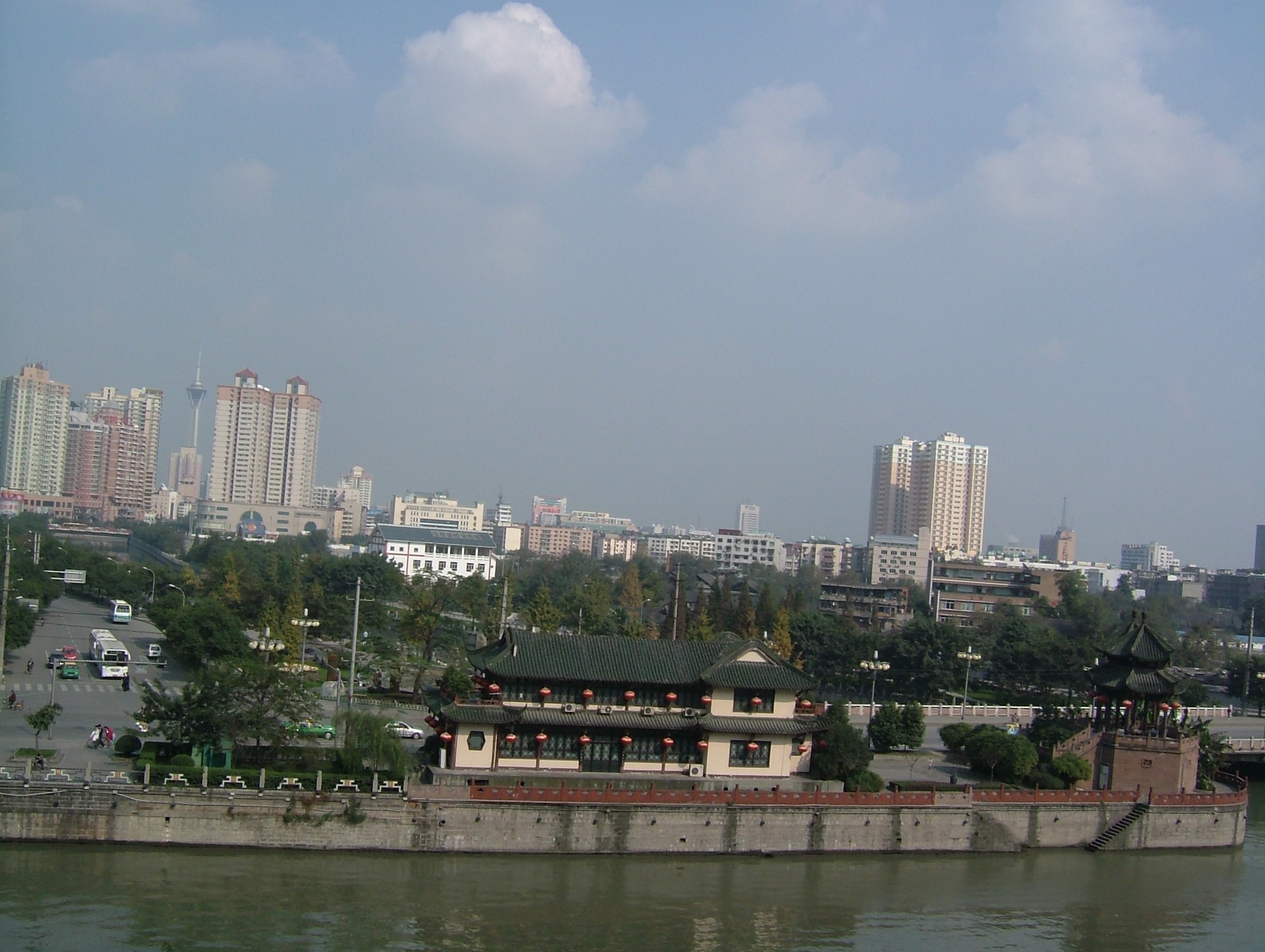 魅力成都—合江亭美景九年变迁之2003