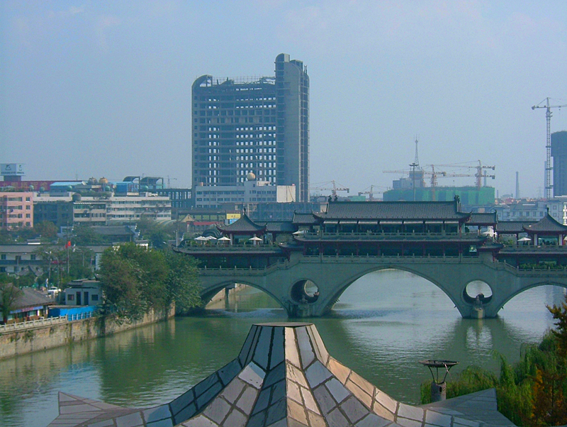 魅力成都—合江亭美景九年变迁之2003