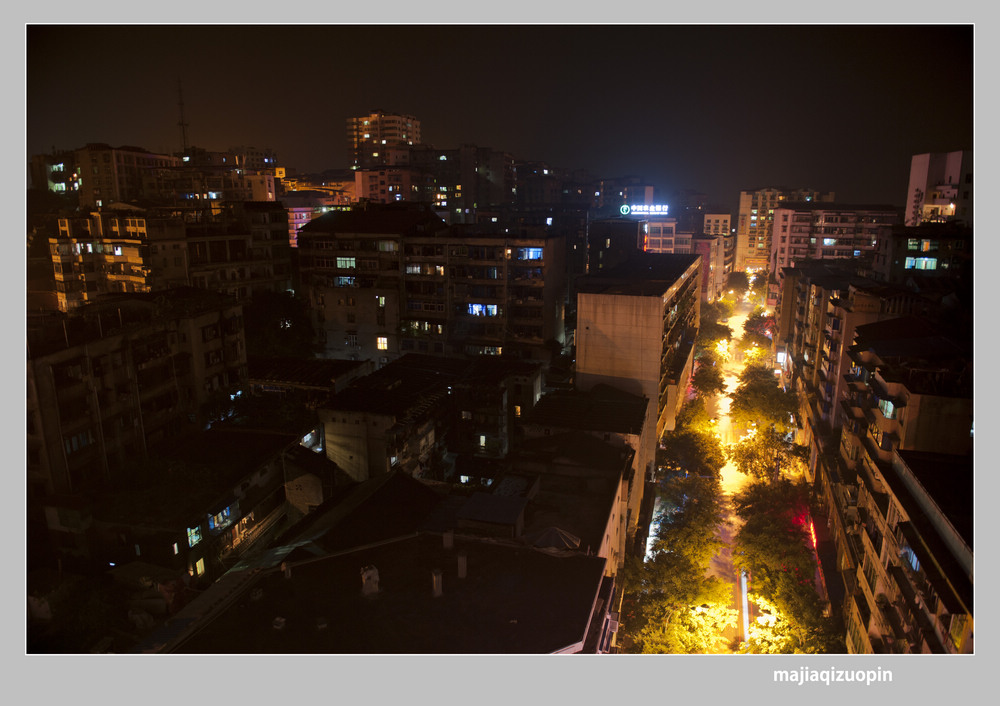 美丽渠县夜聊渠城