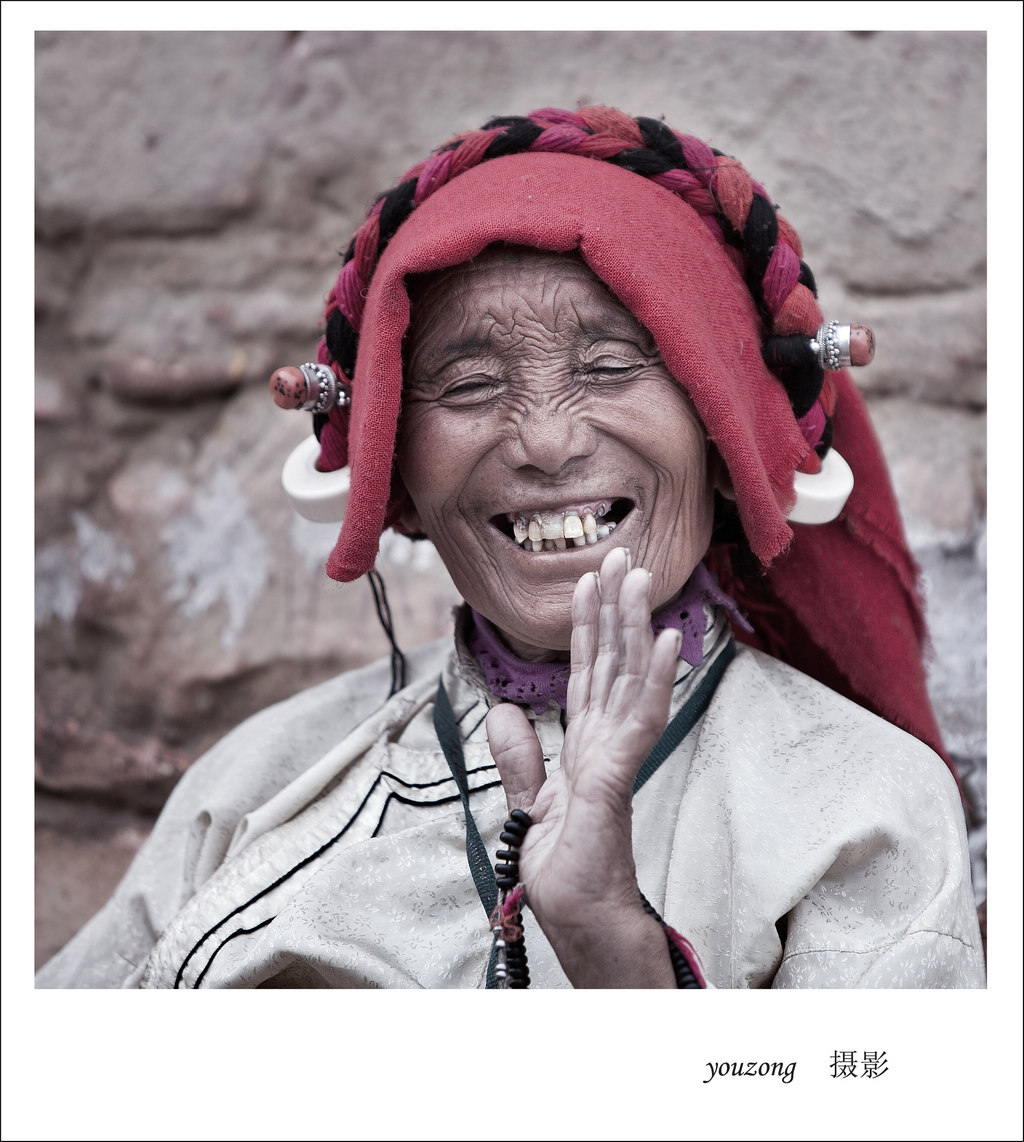 一组藏区纪实人像6x6