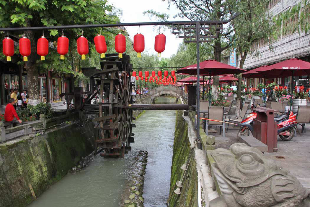 【灌县古城】之二 杨柳河街-都江堰论坛-四川论坛-麻辣社区