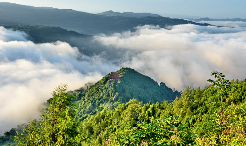 平昌佛头山图片