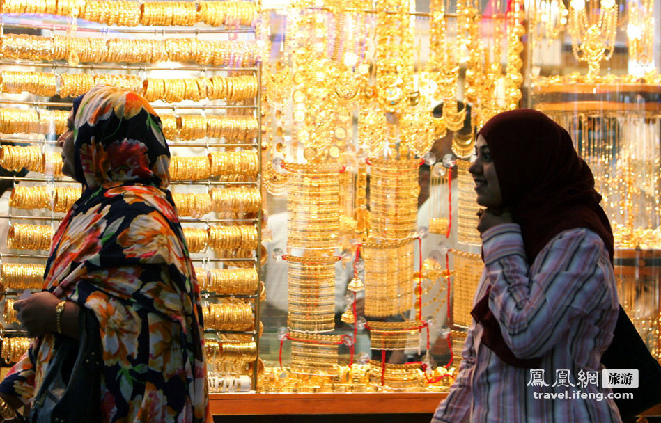 迪拜阔气十足的黄金"菜市场"(高清组图)