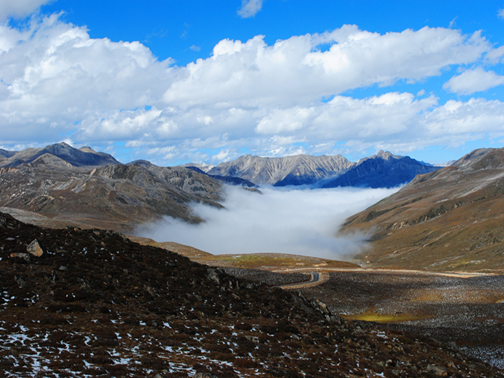 2012年国庆康定折多山新都桥红海子风光