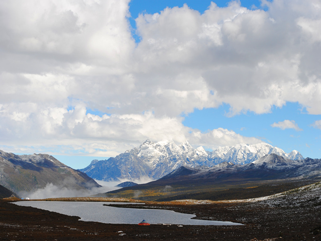 2012年国庆康定折多山新都桥红海子风光